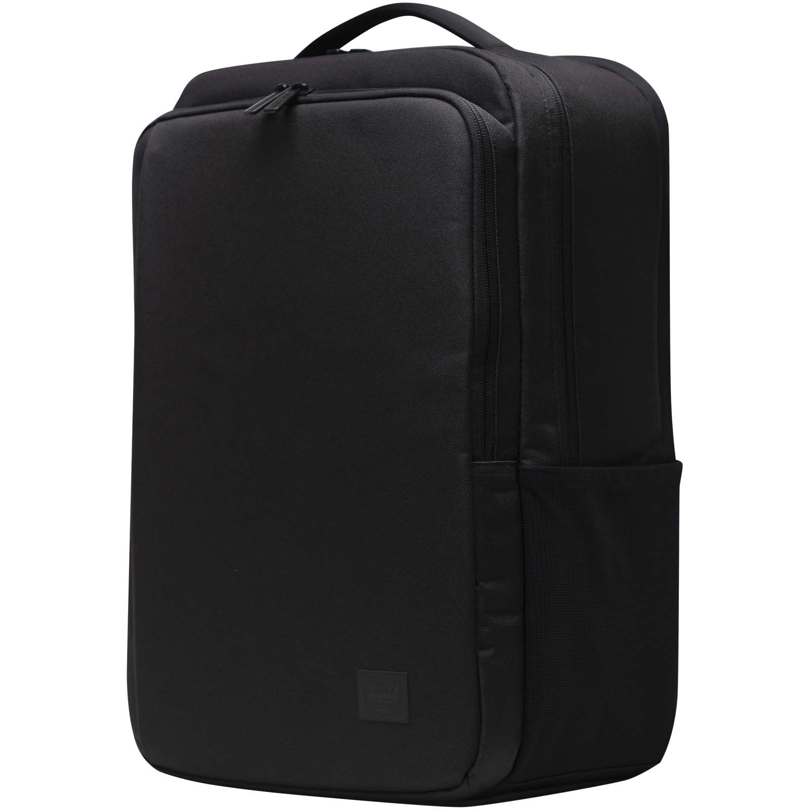 Herschel Kaslo Tech Rucksack aus recyceltem Material 30 l schwarz