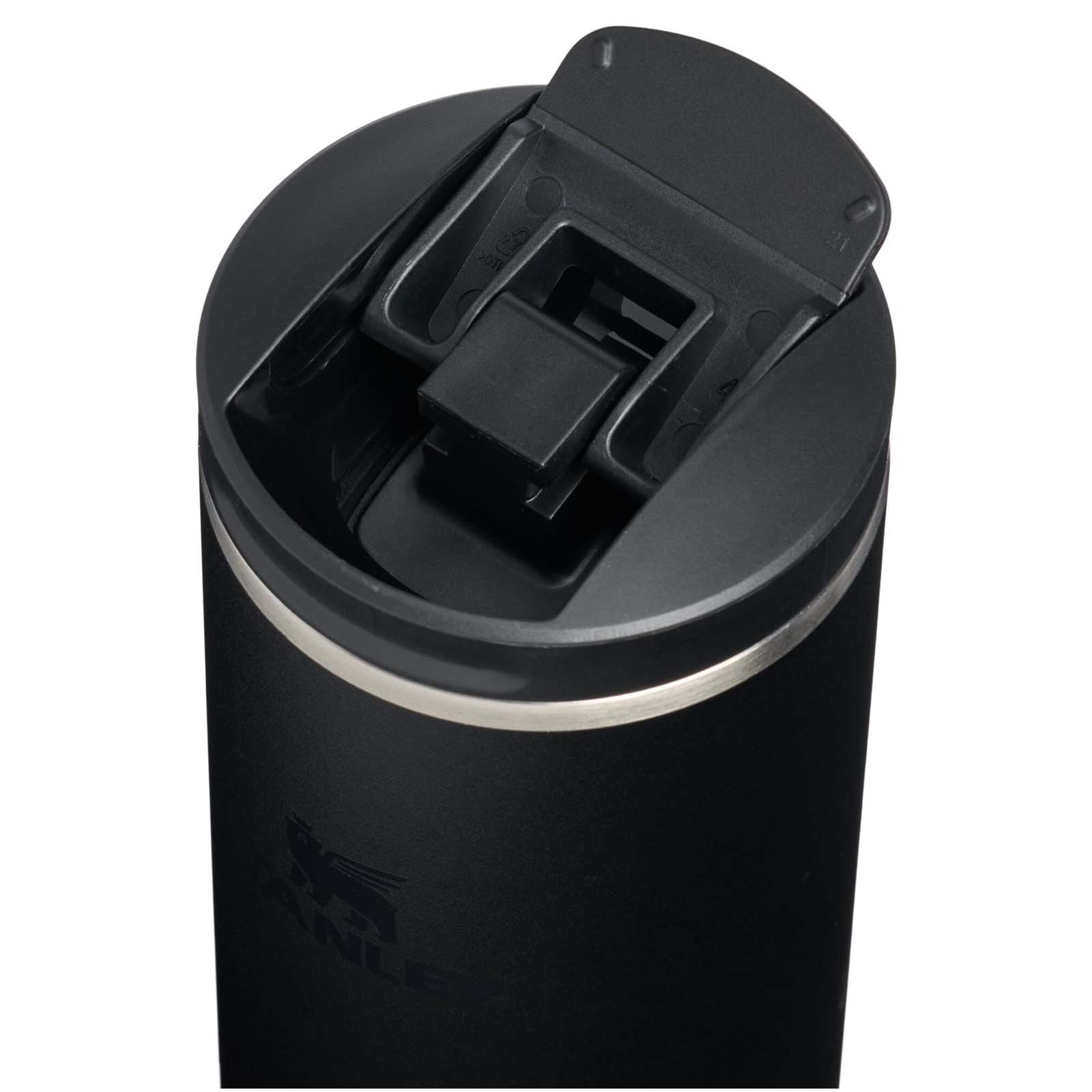 Stanley 350 ml Transit Fliptop Thermobecher schwarz