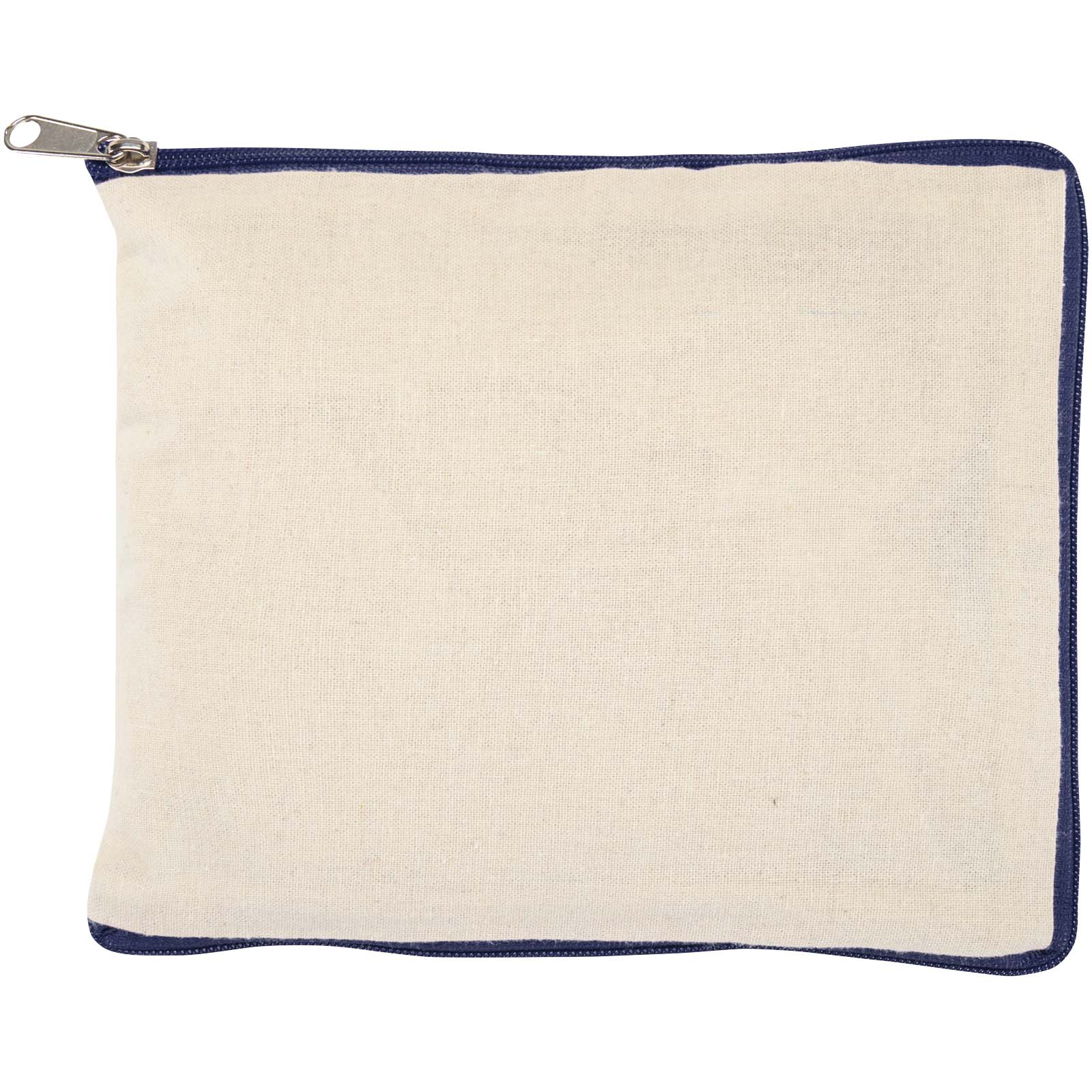 Sierra 140 g/m² Faltbare Tragetasche aus GRS recycelter Baumwolle 12L natur, navy