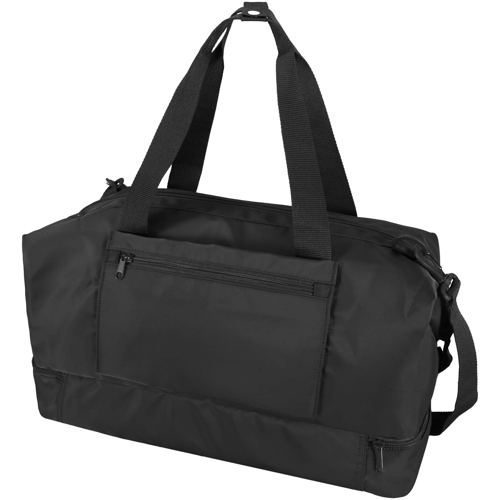 Trip Aware™ recycelte Reisetasche 42L schwarz