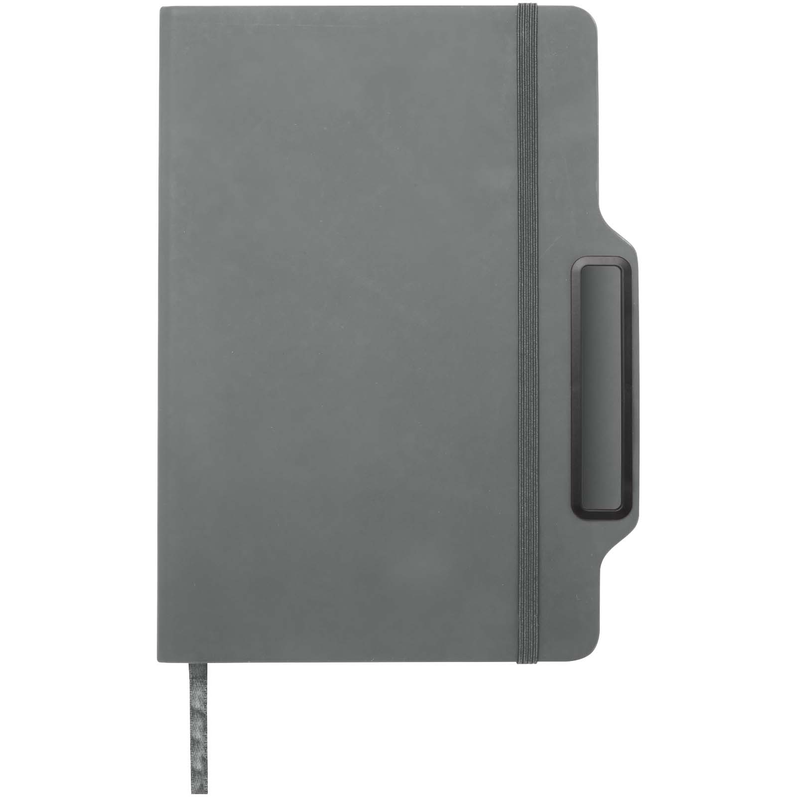 Nexus A5 Hardcover Notizbuch mit Kugelschreiber und Bleistiftset (schwarze Mine) grau