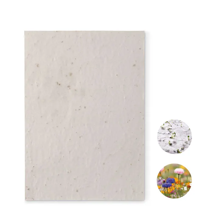 DIN A5 Wildblumen-Samenpapier