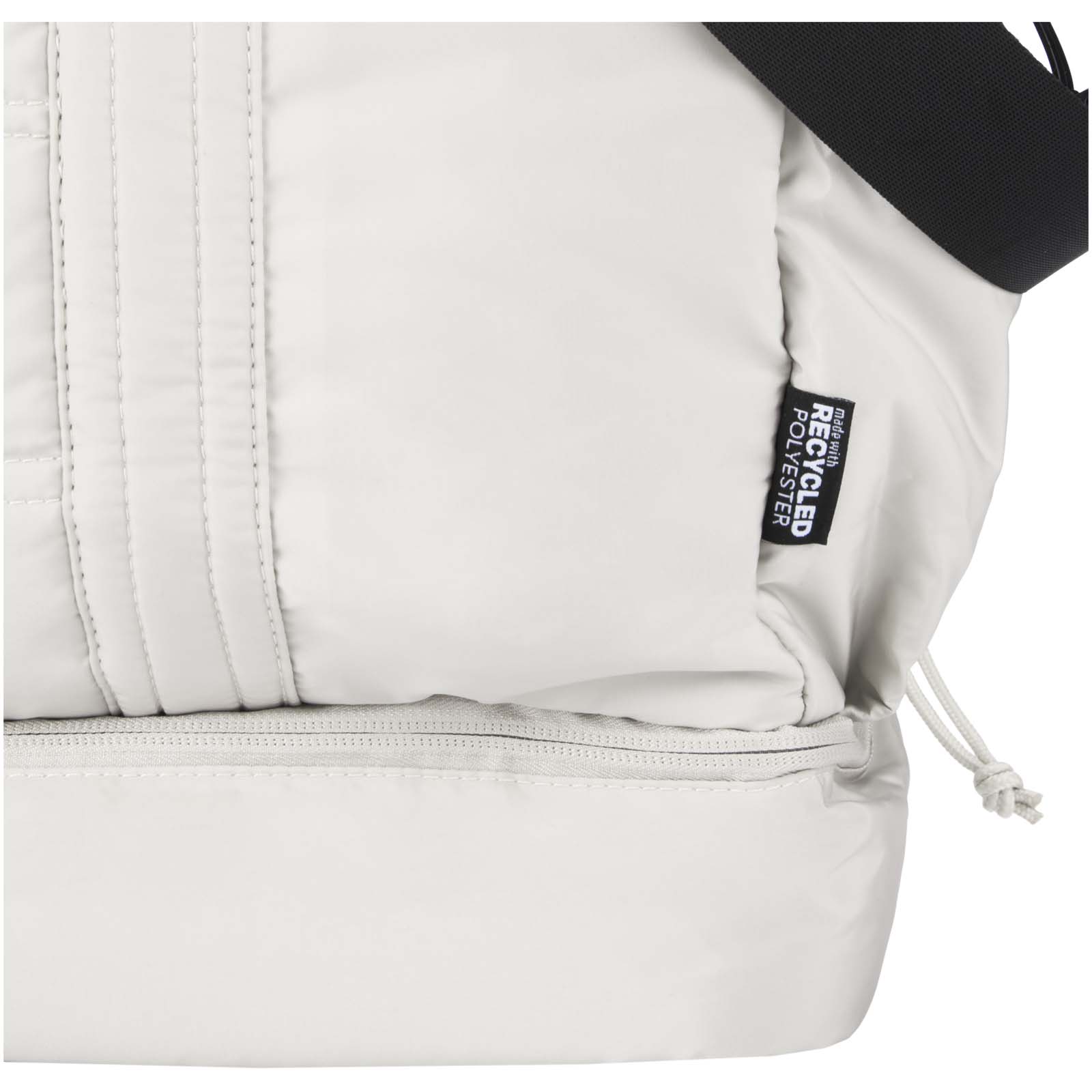 Puffer GRS recycelte Reisetasche mit isoliertem Boden 30L sandstone