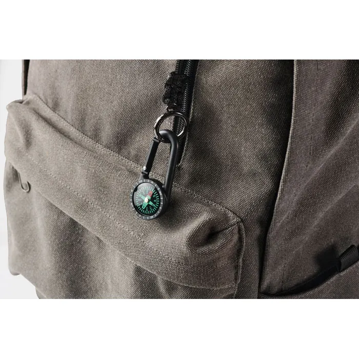 Outdoor-Kompass mit Karabiner