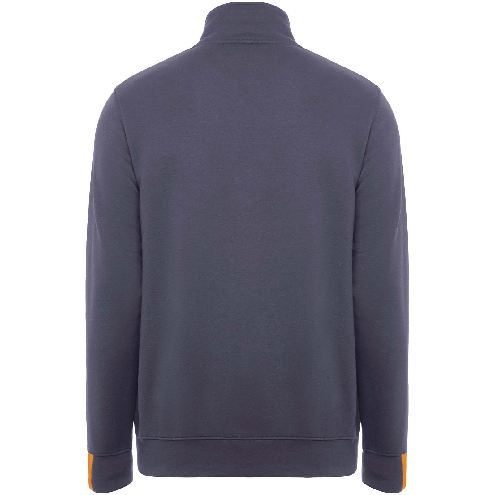 Maverick Pullover für Herren mit halbem Reißverschluss, 280 g/m2 blei, orange