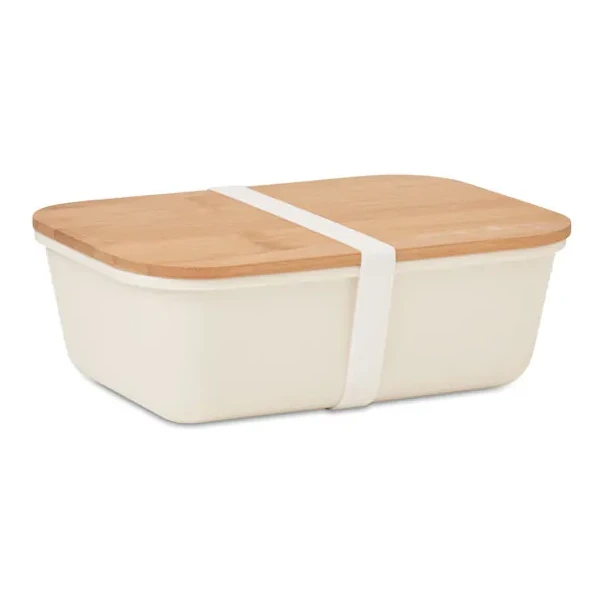 Lunchbox mit Bambusdeckel