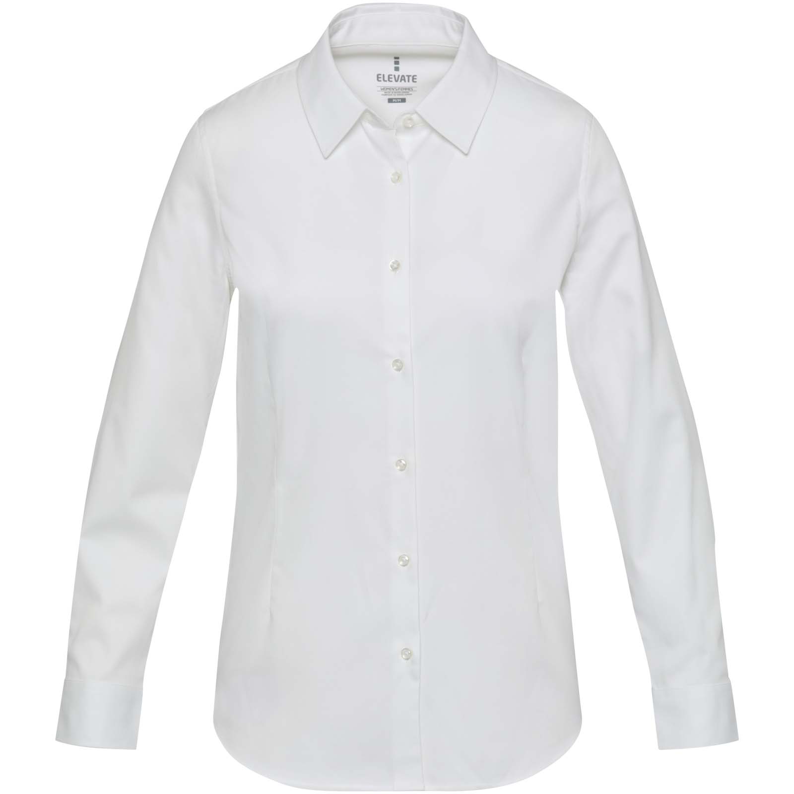 Citrine 185 g/m² Twill Bluse weiss