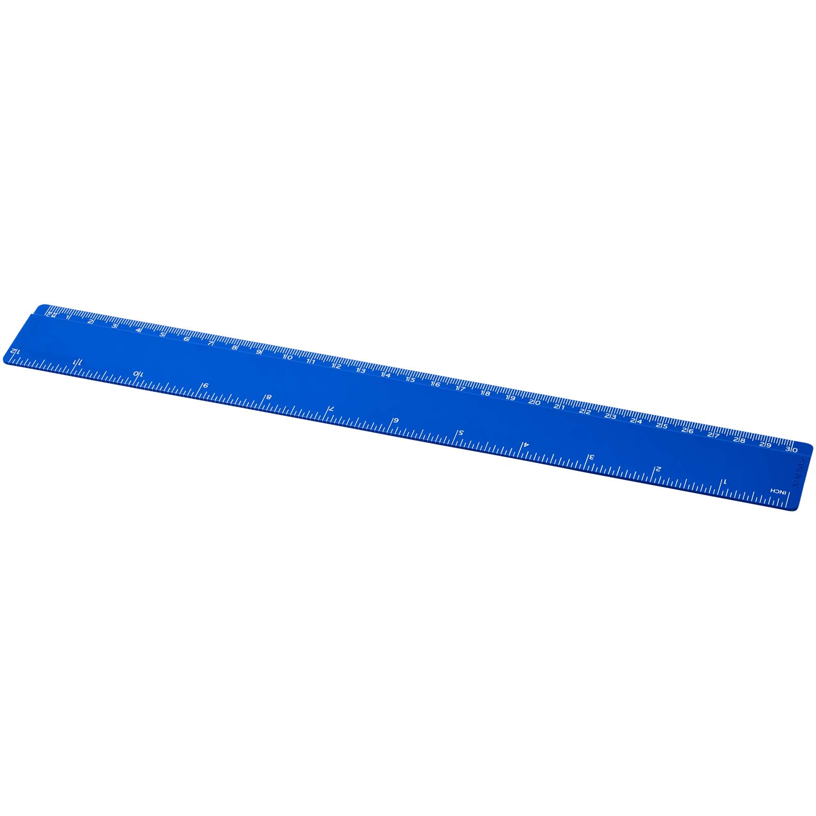 Renzo 30 cm Kunststofflineal blau