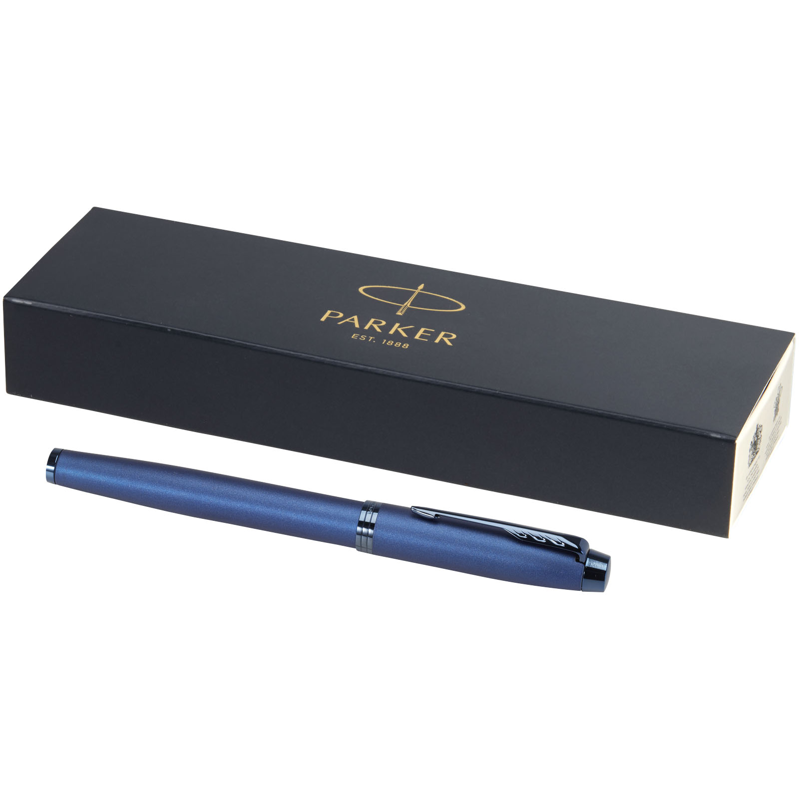 Parker IM Tintenroller (schwarze Mine) blau