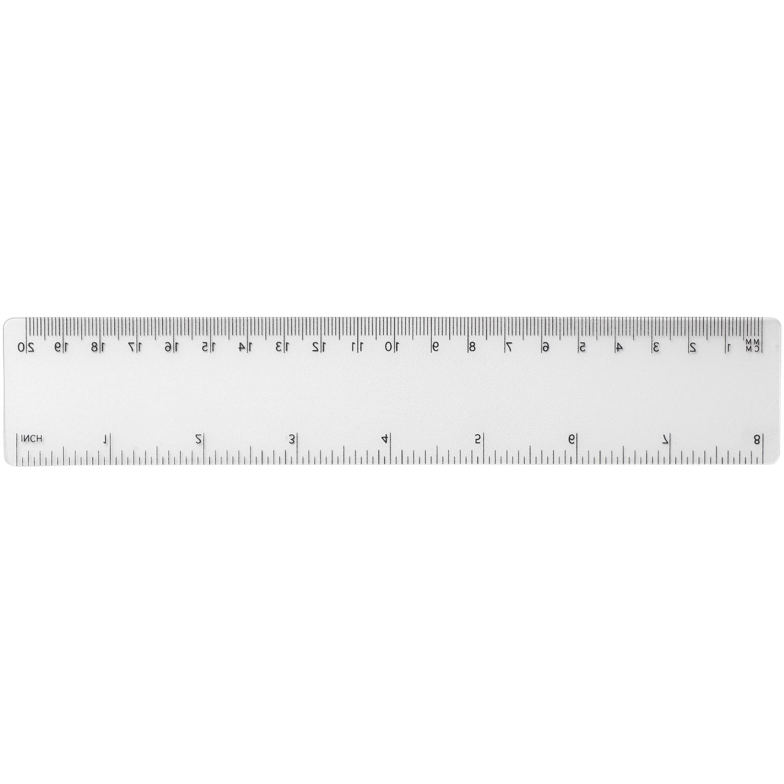 Rothko 20 cm Kunststofflineal transparent
