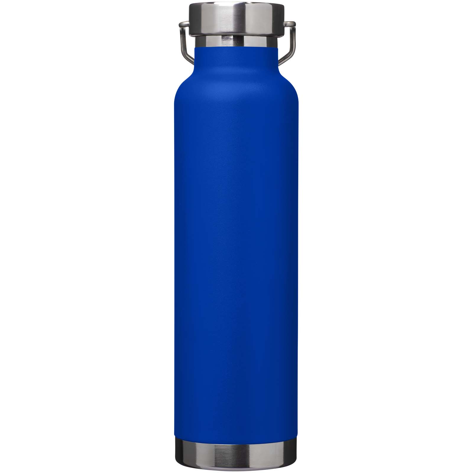 Thor 650 ml RCS-zertifizierte Kupfer-Vakuum Isolierflasche aus recyceltem Edelstahl royalblau