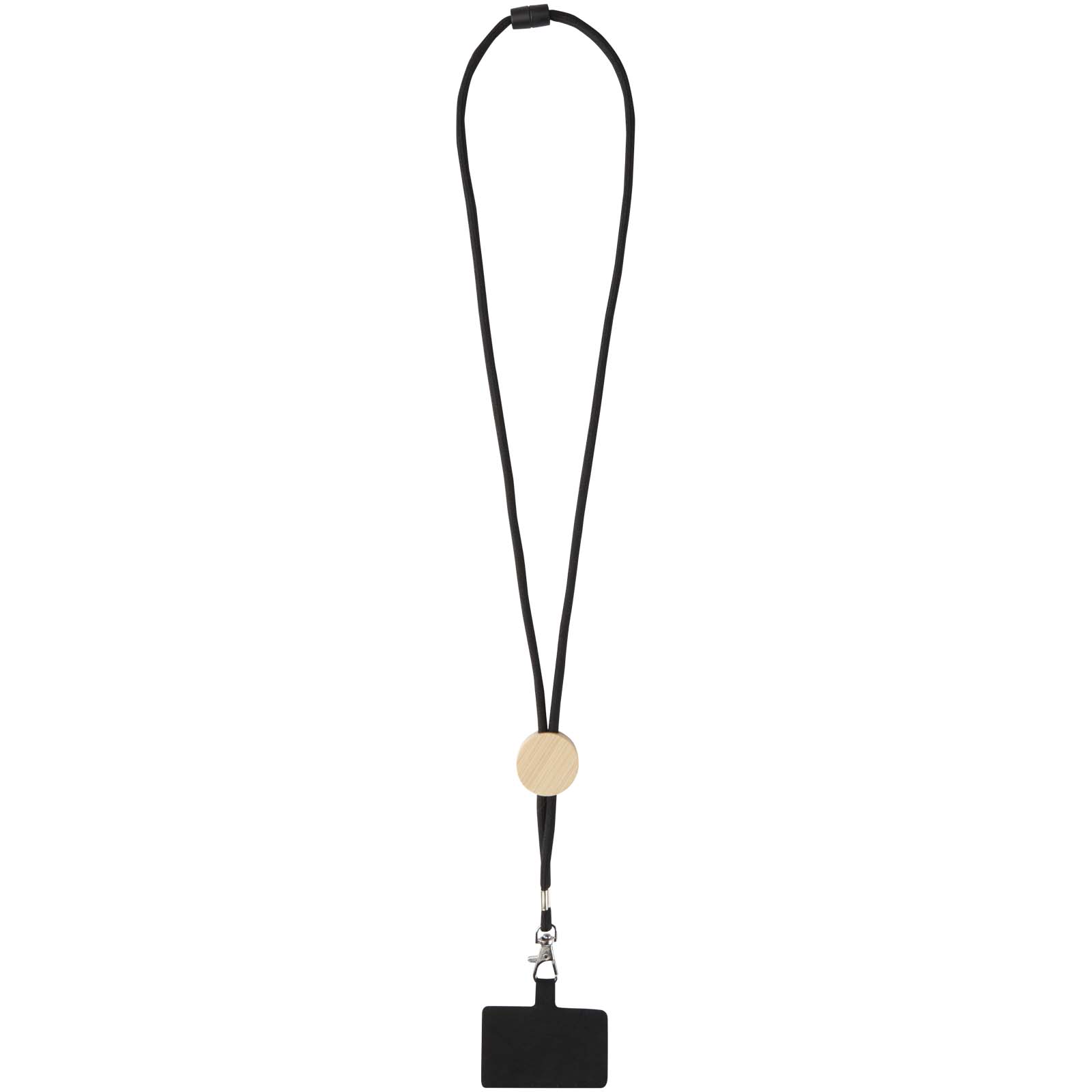 Adhab Smartphone Lanyard mit Bambusdetails schwarz