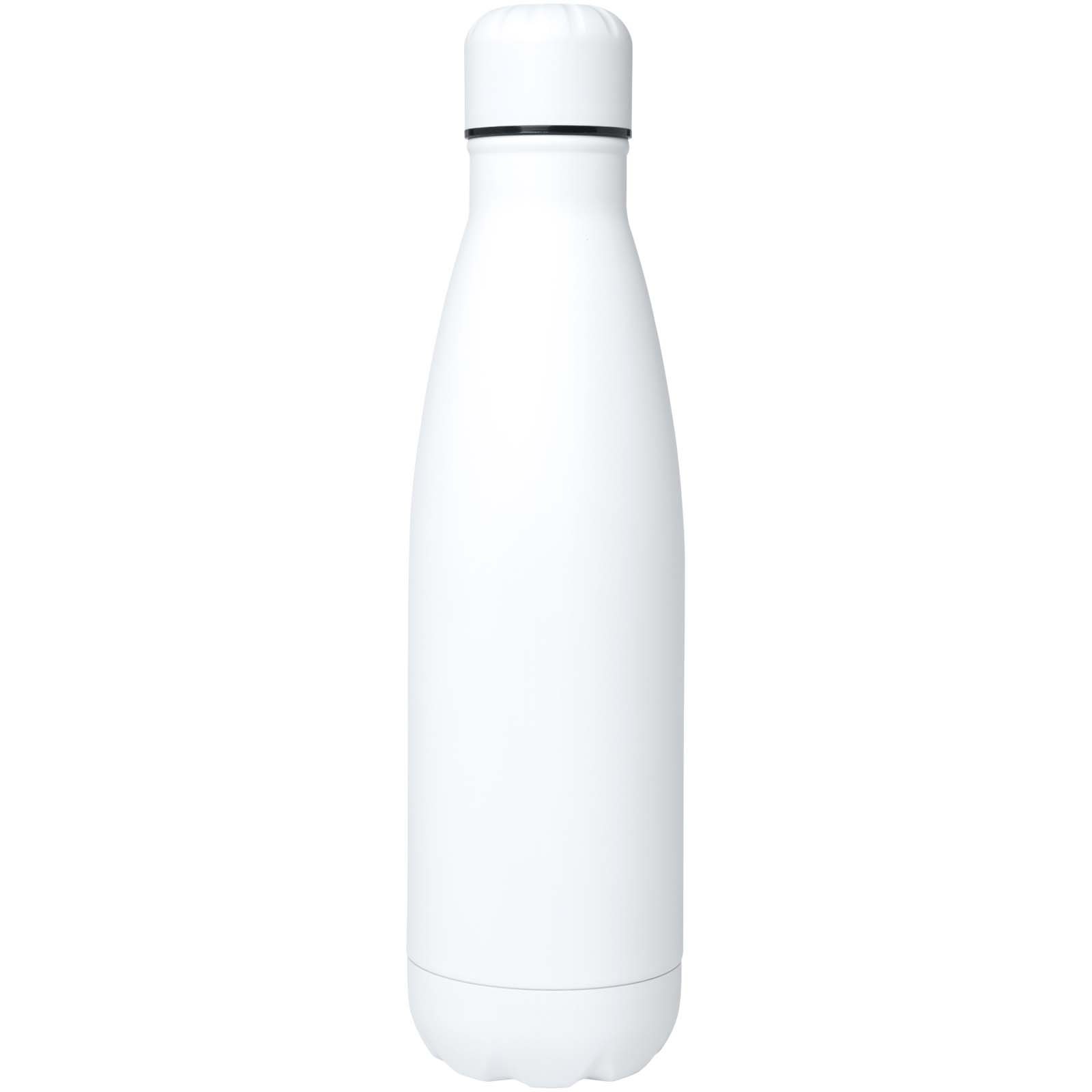 Cove 750 ml RCS-zertifizierte, einwandige Trinkflasche aus recyceltem Edelstahl weiss