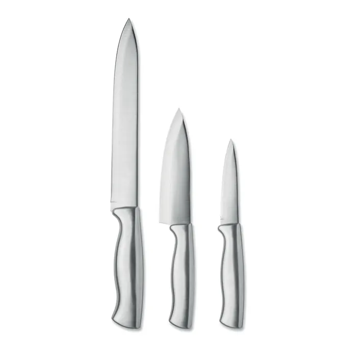 Messer-Set Edelstahl 3-tlg.