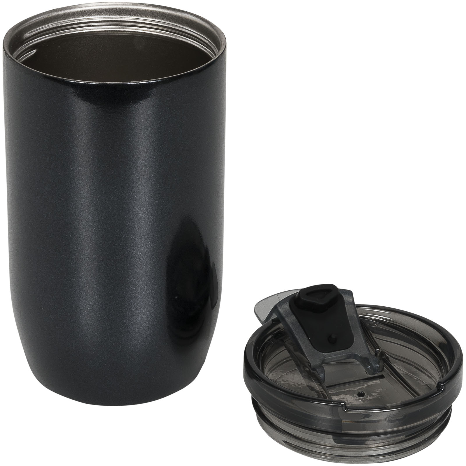 Lagom 380 ml Kupfer-Vakuum Isolierbecher schwarz glänzend