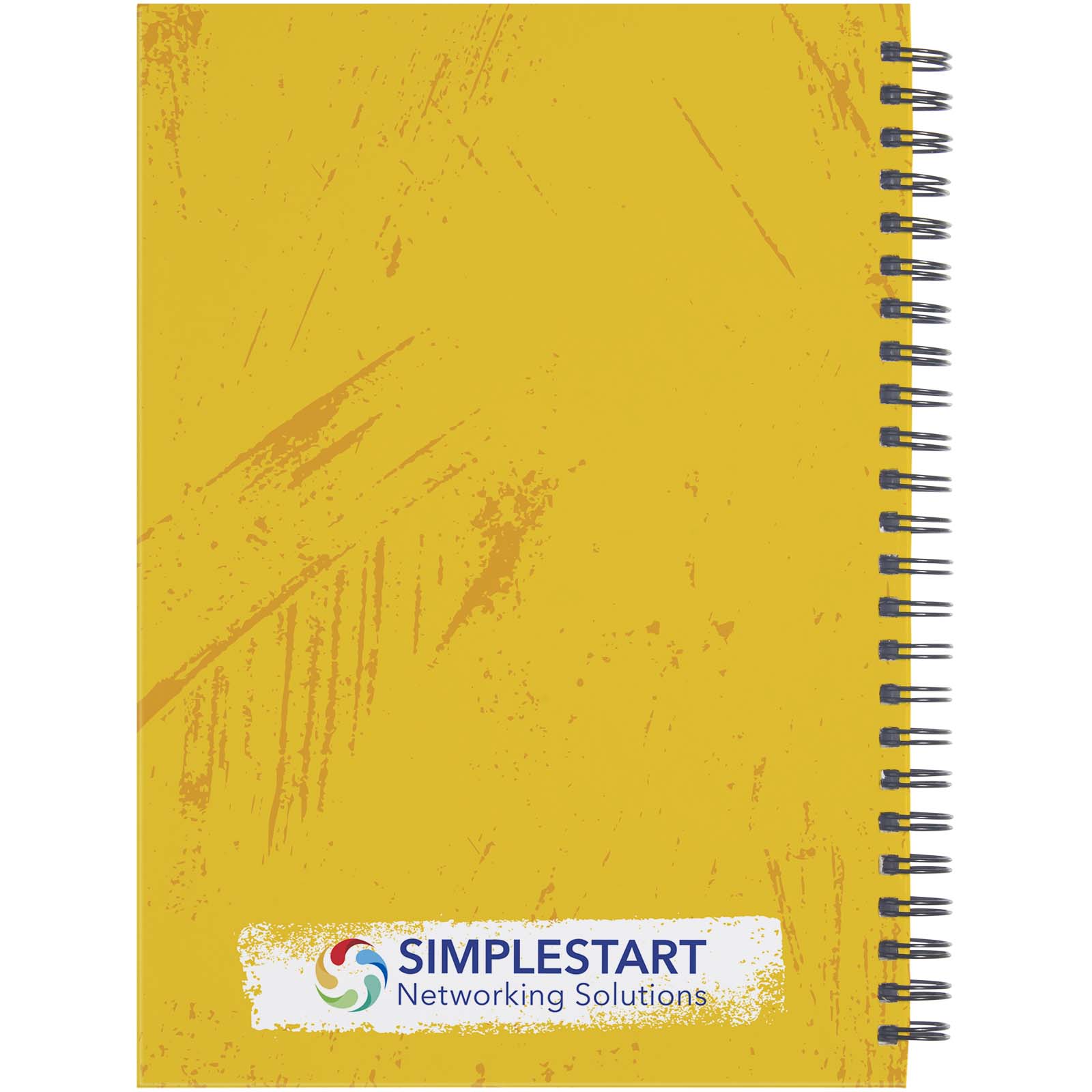 Desk-Mate® A5 Hardcover Journal weiss, schwarz