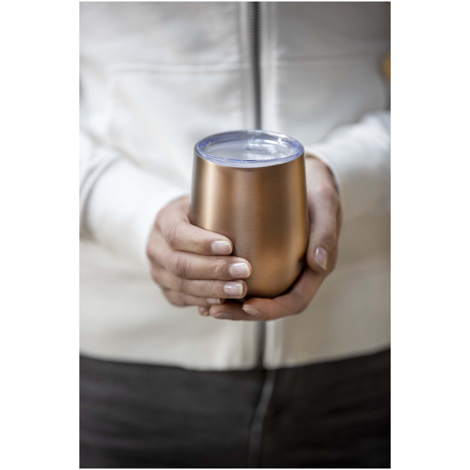 Corzo 350 ml RCS-zertifizierter Kupfer-Vakuum Isolierbecher aus recyceltem Edelstahl