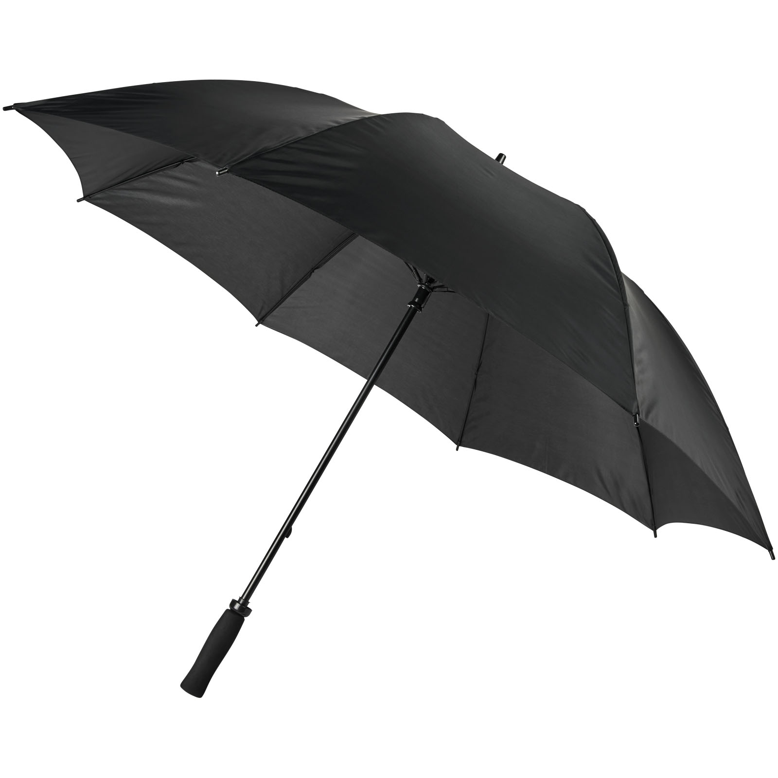 Grace 30“ windfester Golfschirm mit EVA-Griff schwarz