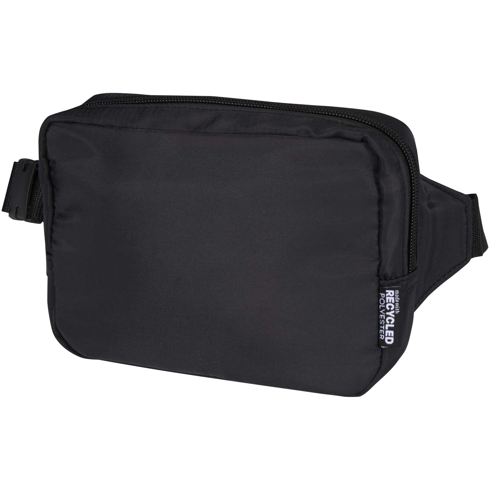 Trip Aware™ Recycelte Reisetasche mit Schultergurt 1 L schwarz