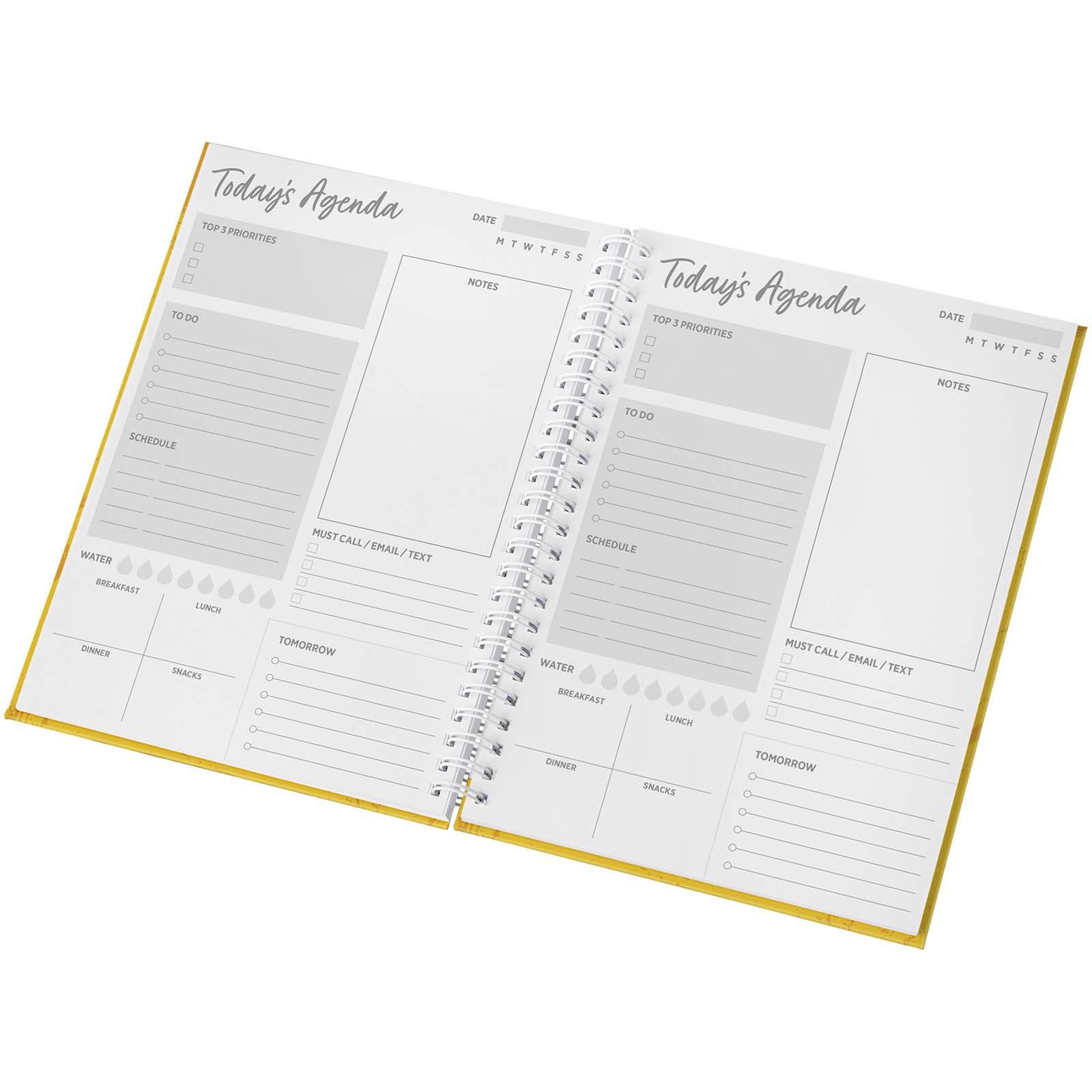 Desk-Mate® A5 Hardcover Journal weiss