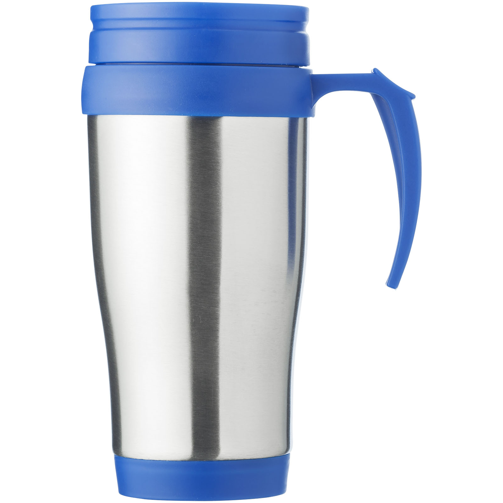 Sanibel 400 ml Isolierbecher silber, blau