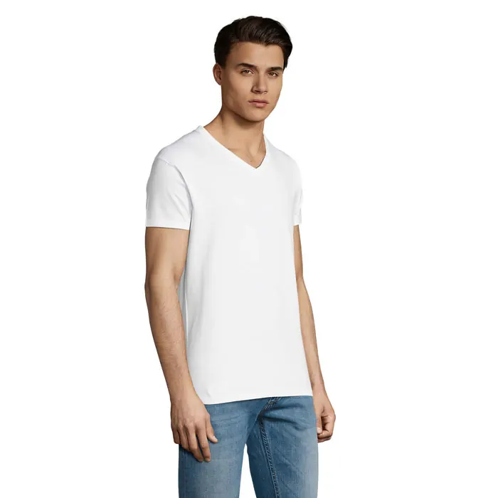 Herren-T-Shirt mit V-Ausschnitt 190 Imperial