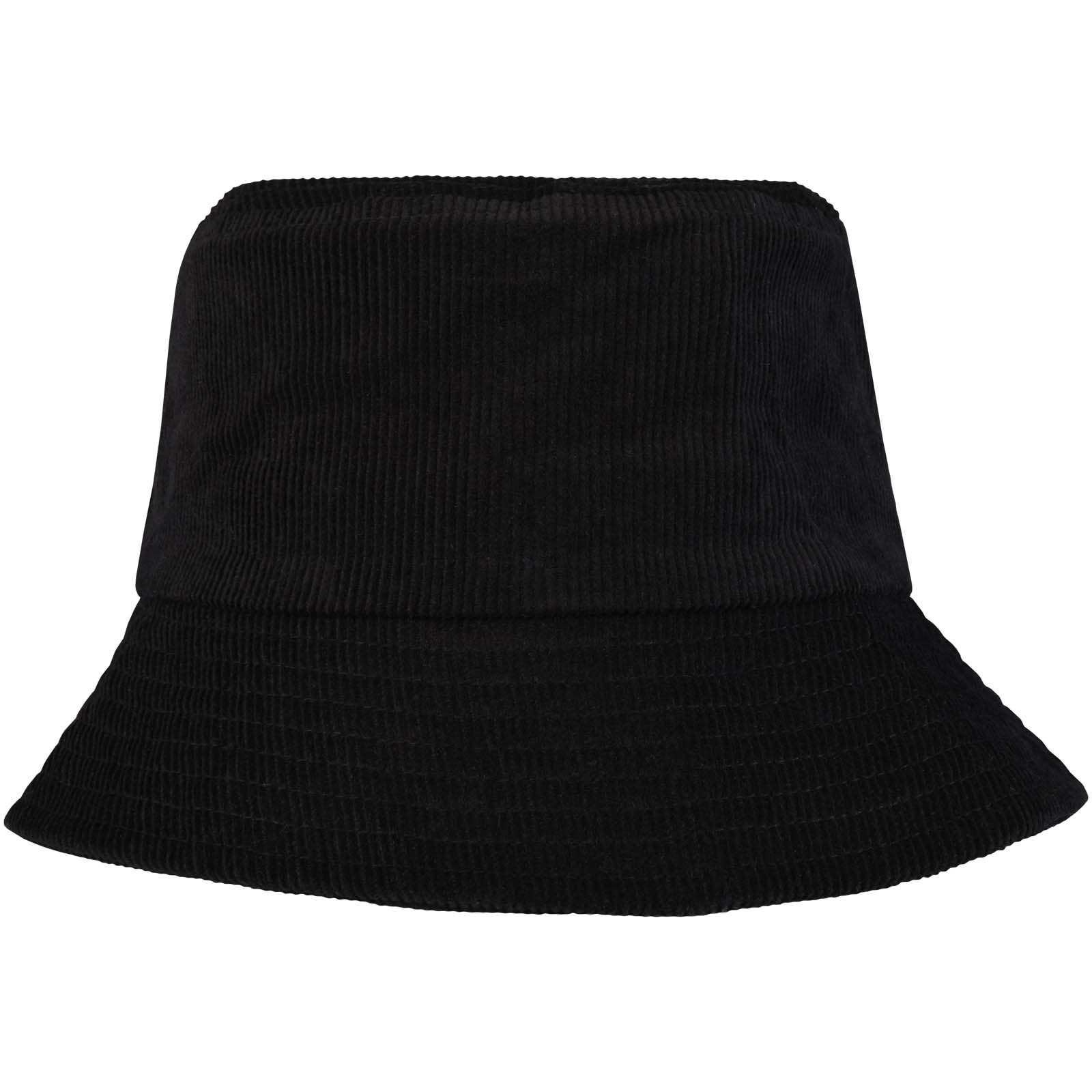 Howson 280 g/m² Sonnenhut aus recyceltem Cord schwarz