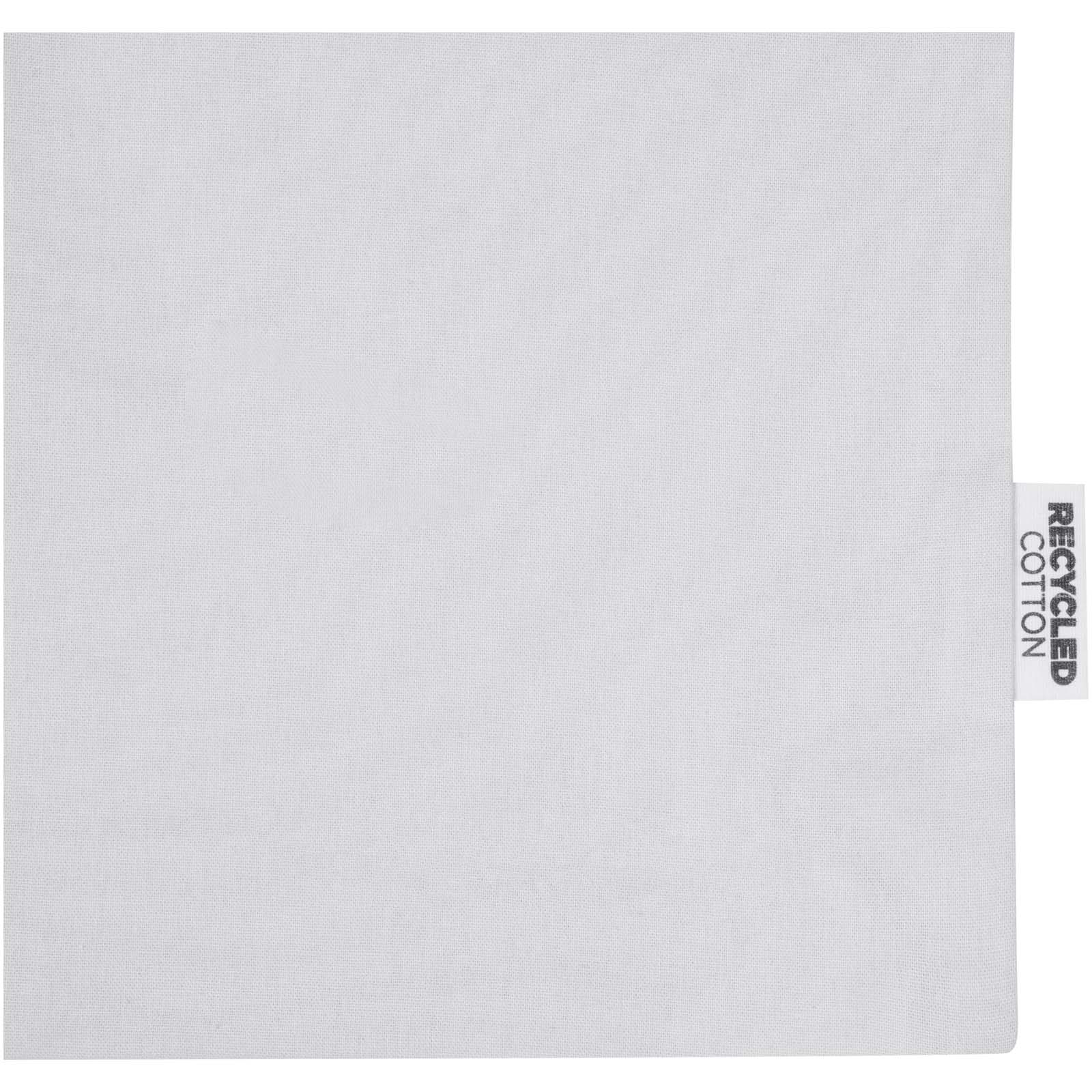 Odessa 220 g/m² Baumwoll Tragetasche aus GRS recycelter Baumwolle 40L weiss