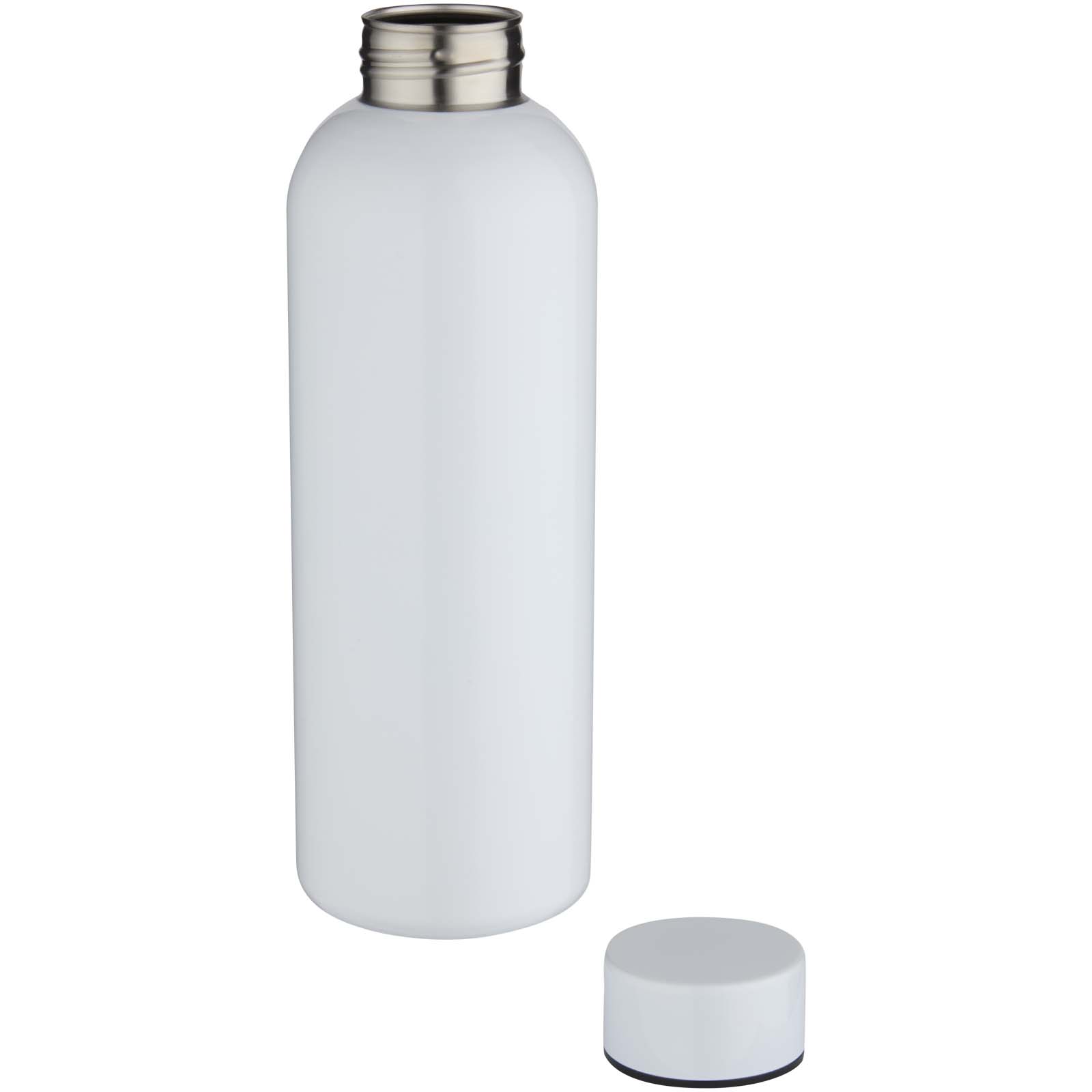 Spring 750 ml RCS-zertifizierte einwandige Sublimation Trinkflasche aus recyceltem Edelstahl weiss