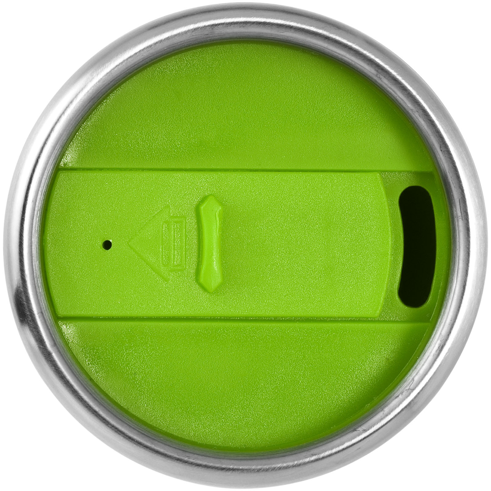 Elwood 410 ml Isolierbecher silber, Lindgrün