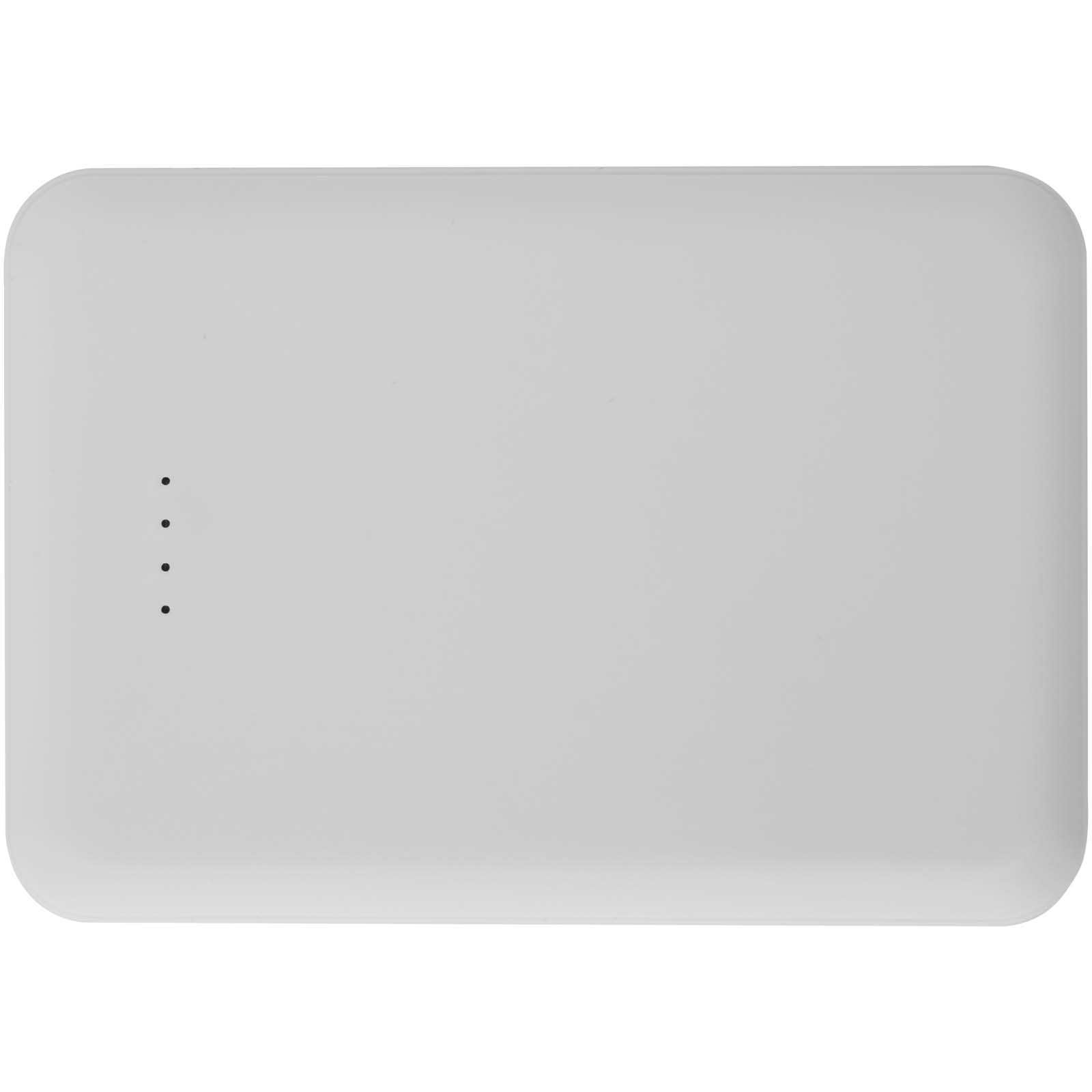 Asama 5000 mAh Typ-C Powerbank aus recyceltem Kunststoff weiss