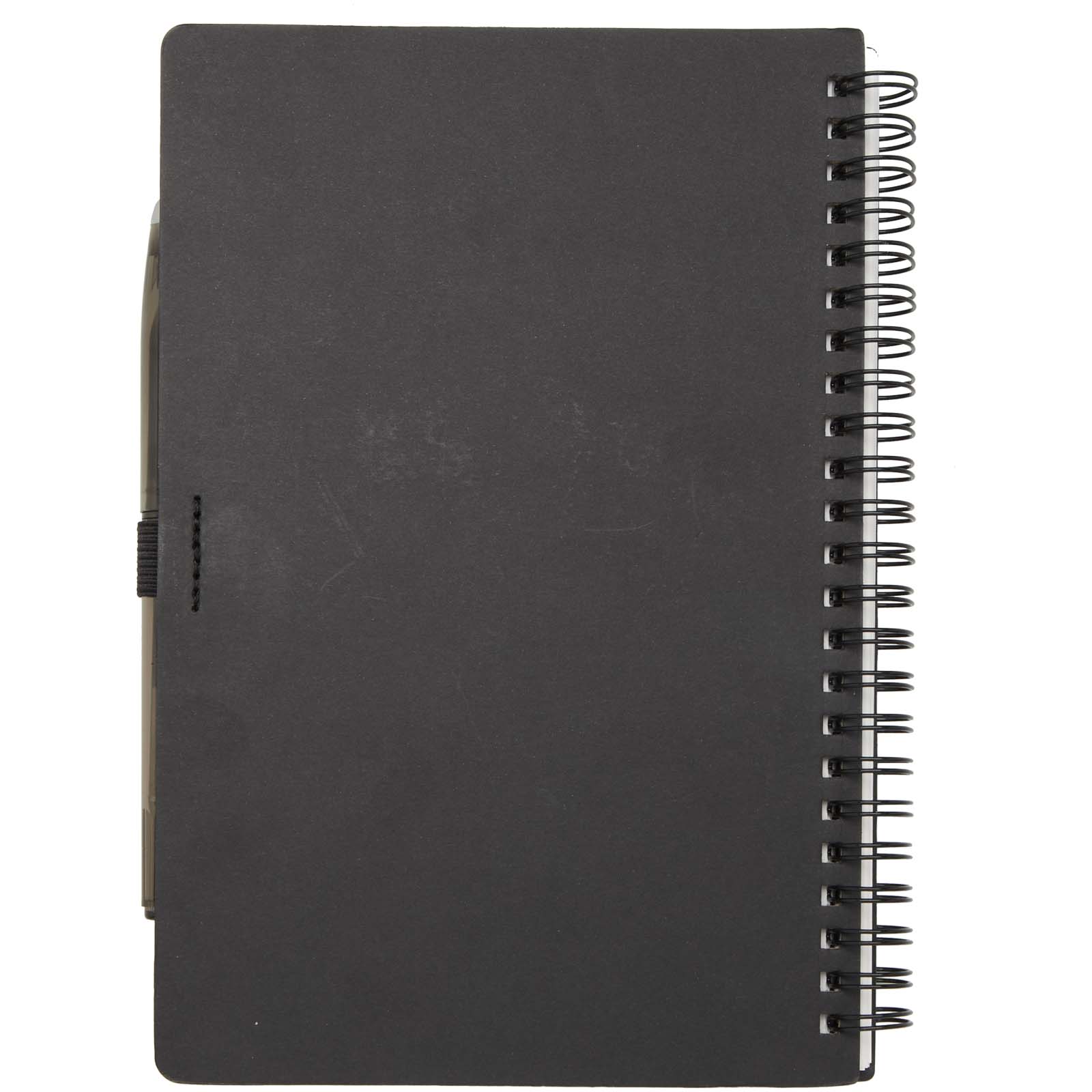 Slate A5 wiederverwendbares Hardcover Notizbuch und Stiftset (schwarze Mine) schwarz
