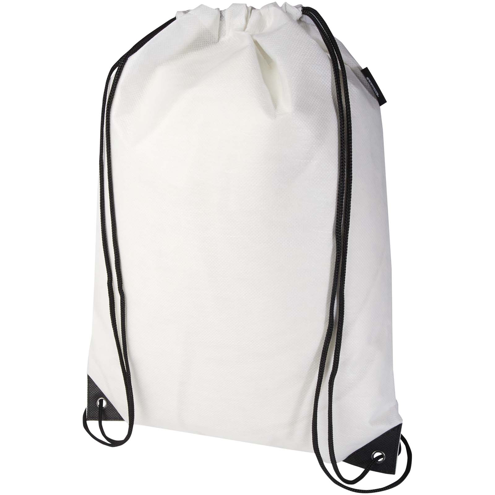 Evergreen Sportbeutel aus recyceltem GRS Non Woven 5 L weiss