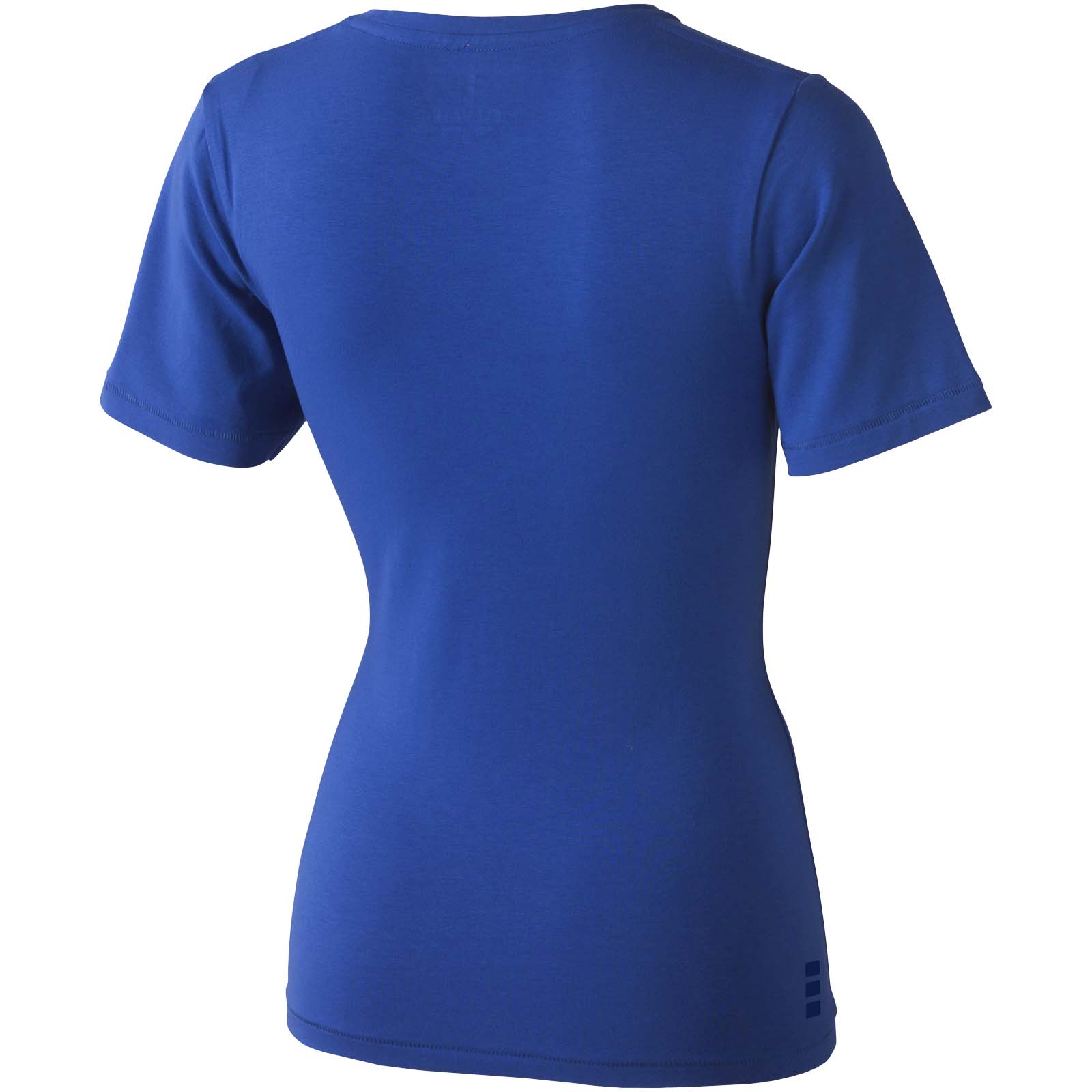 Kawartha T-Shirt für Damen mit V-Ausschnitt blau