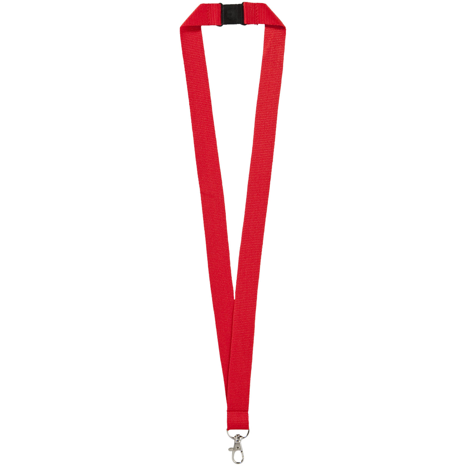 Lago Lanyard mit Sicherheitsverschluss rot