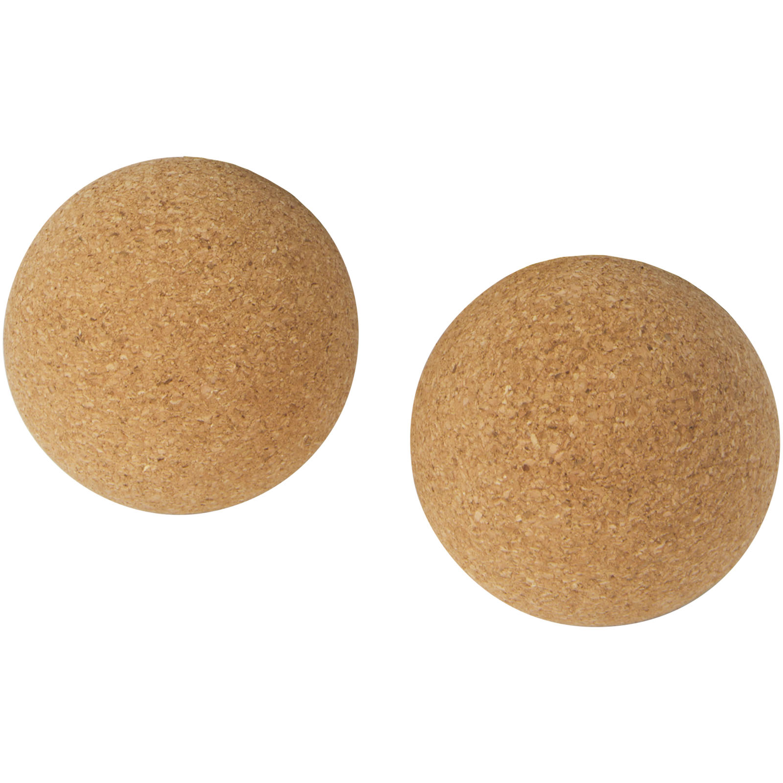 Trikona Kork Yoga Ball 2er Set natural