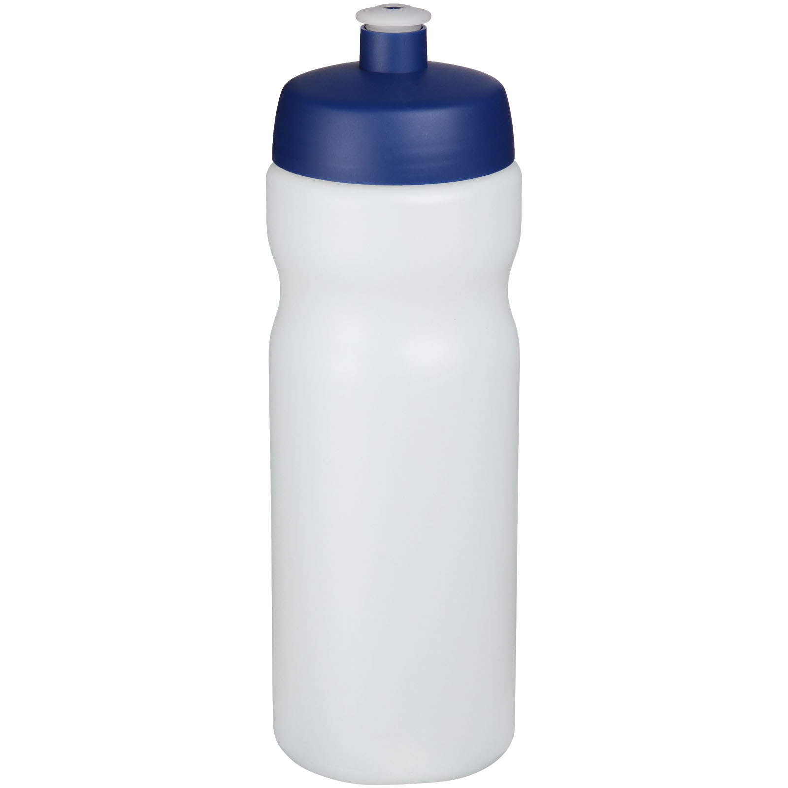Baseline® Plus 650 ml Sportflasche blau, transparent klar