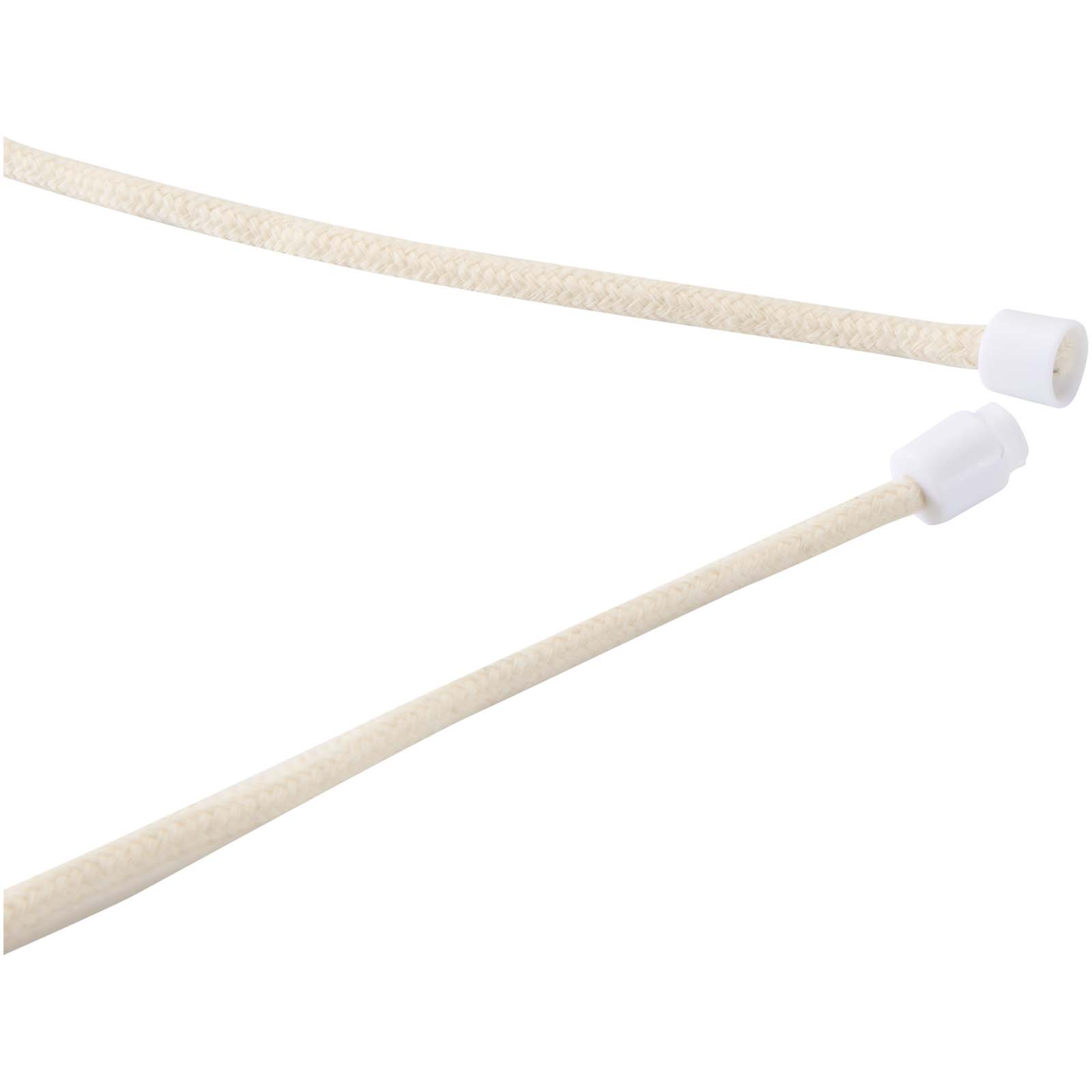 Adhab Smartphone Lanyard mit Bambusdetails weiss