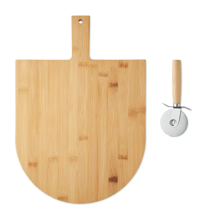 Pizza-Set Bambus