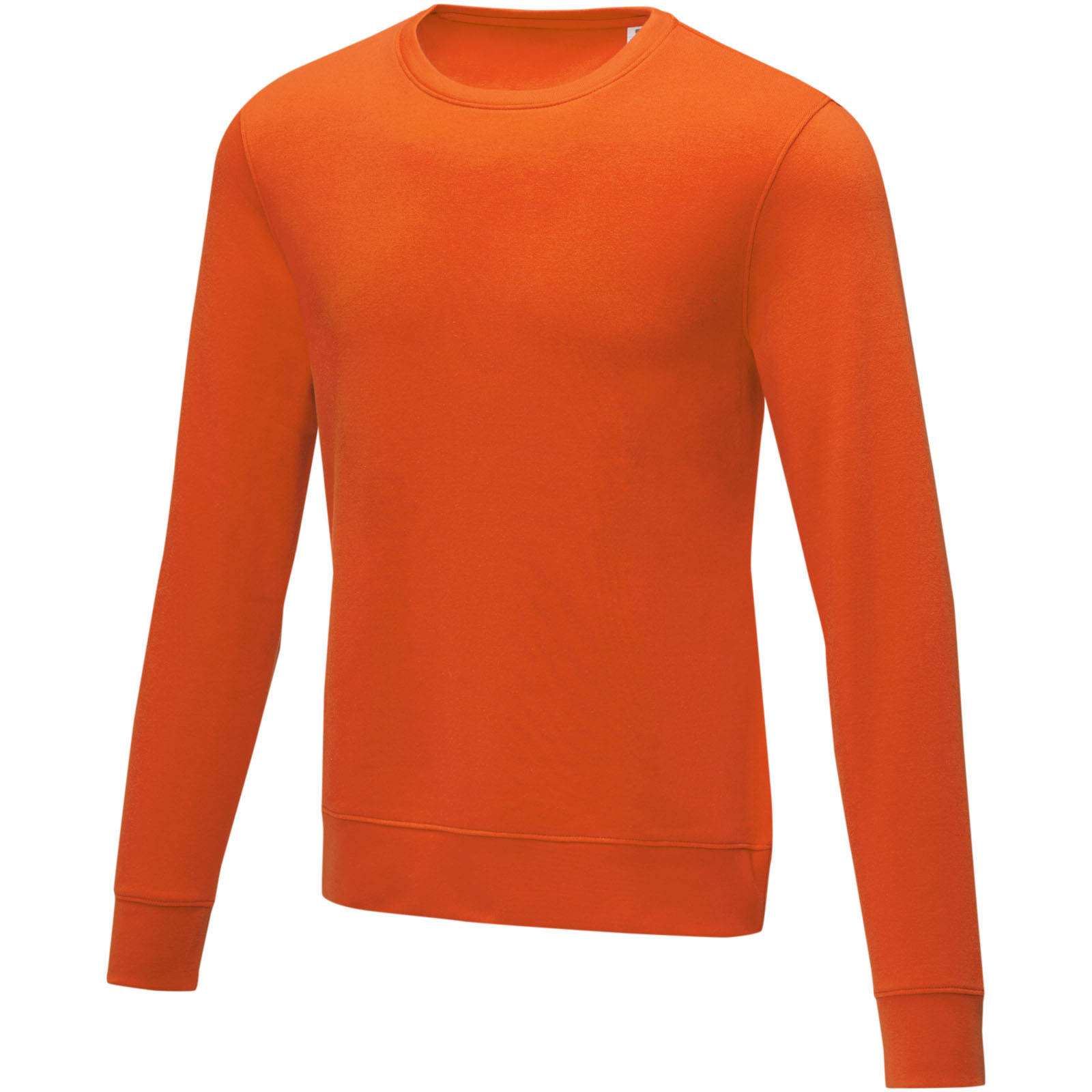 Charon 240 g/m² Herrenpullover mit Rundhalsausschnitt orange
