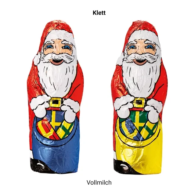 Klett Weihnachtsmann, 15g in der Werbebox