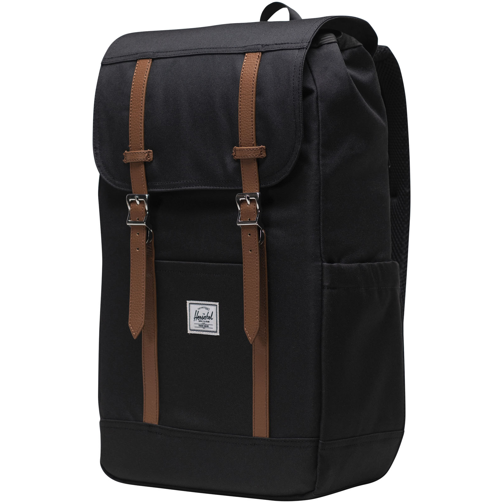 Herschel Retreat™ recycelter Laptop-Rucksack 23 L schwarz