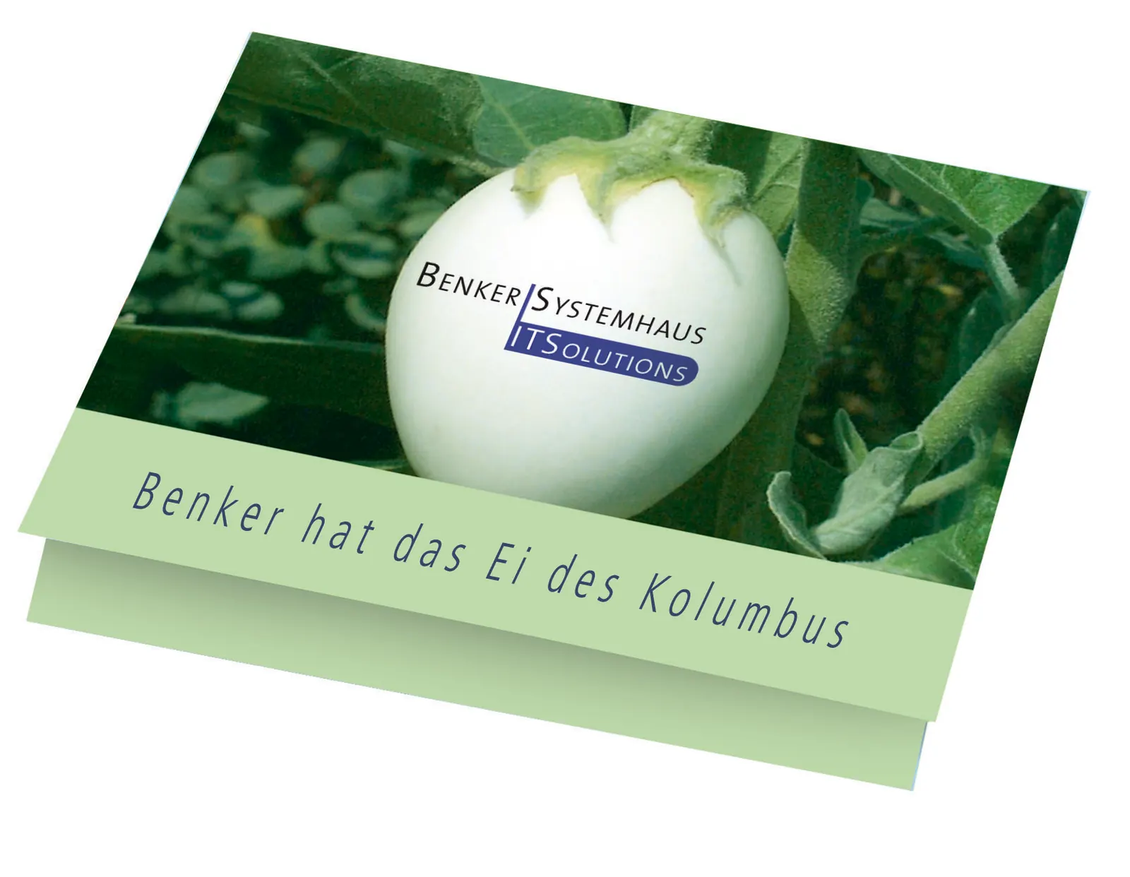 Klappkärtchen Eierbaum