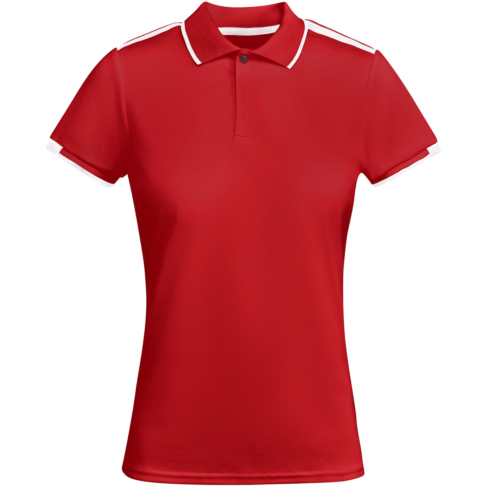 Tamil 150 g/m² Sport Poloshirt für Damen rot, weiss