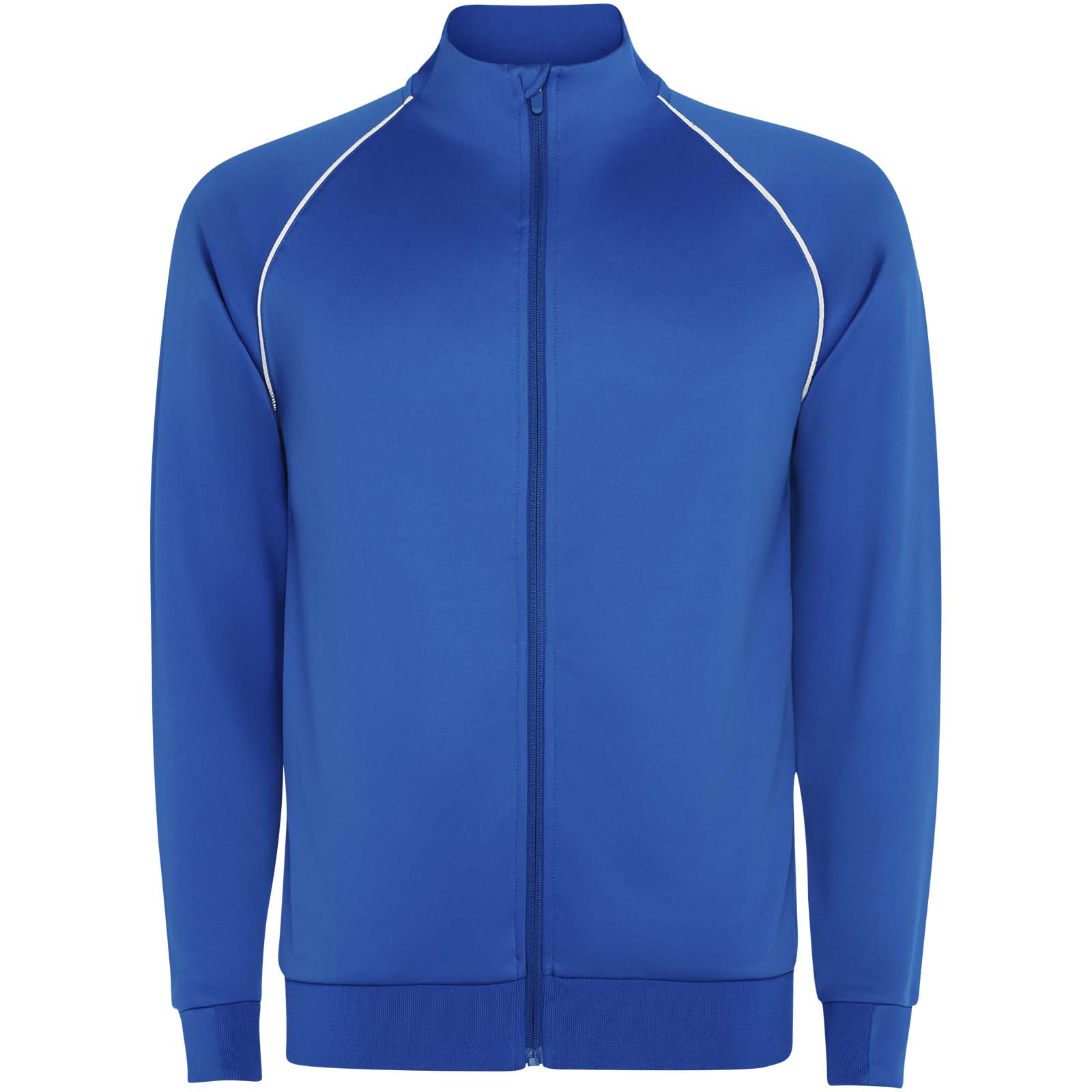 Valier Herren Sweatshirt mit durchgehendem Reißverschluss royalblau