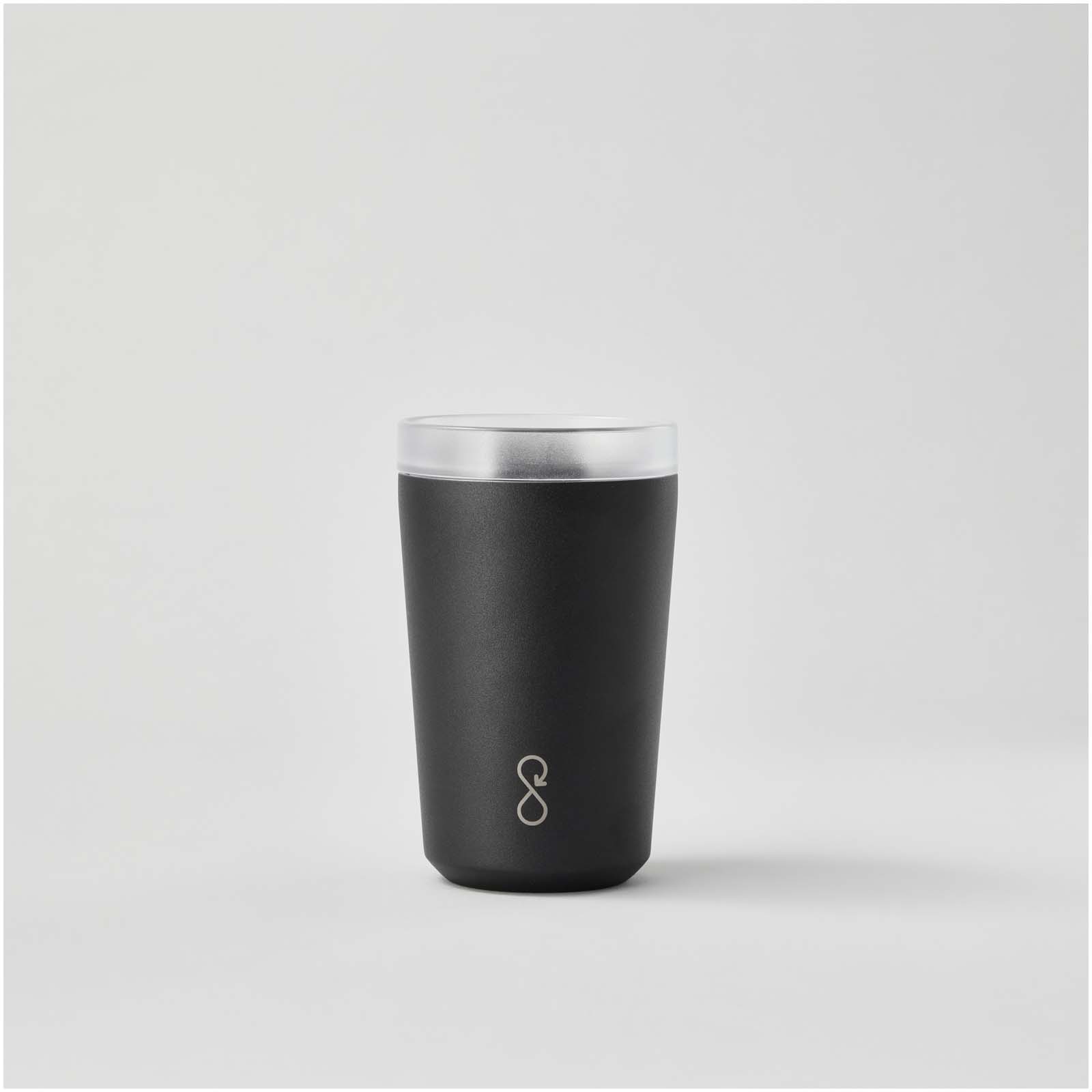 Ocean Bottle 350 ml vakuumisolierter Isolierbecher obsidian-schwarz