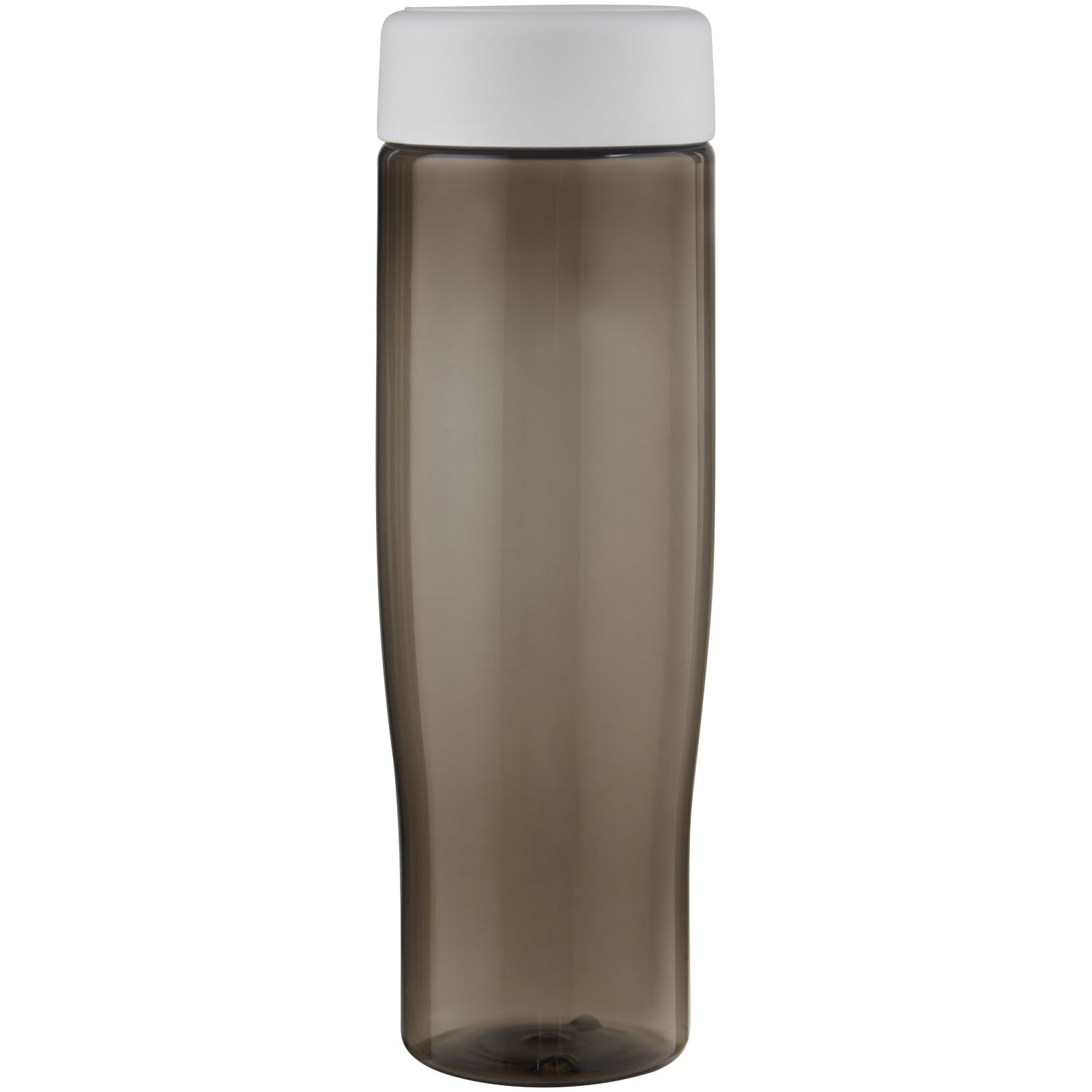H2O Active® Eco Tempo 700 ml Wasserflasche mit Drehdeckel weiss, kohle
