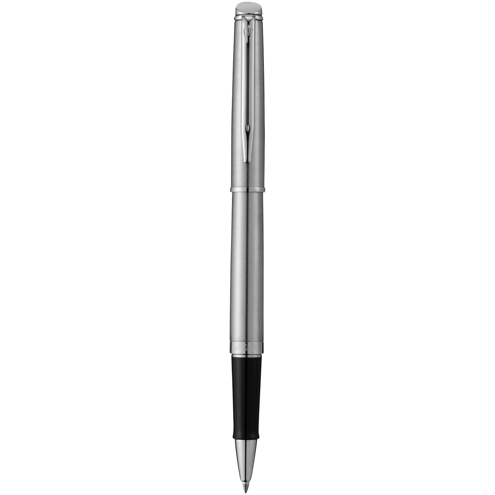 Waterman Hémisphère Tintenroller (schwarze Mine) silber