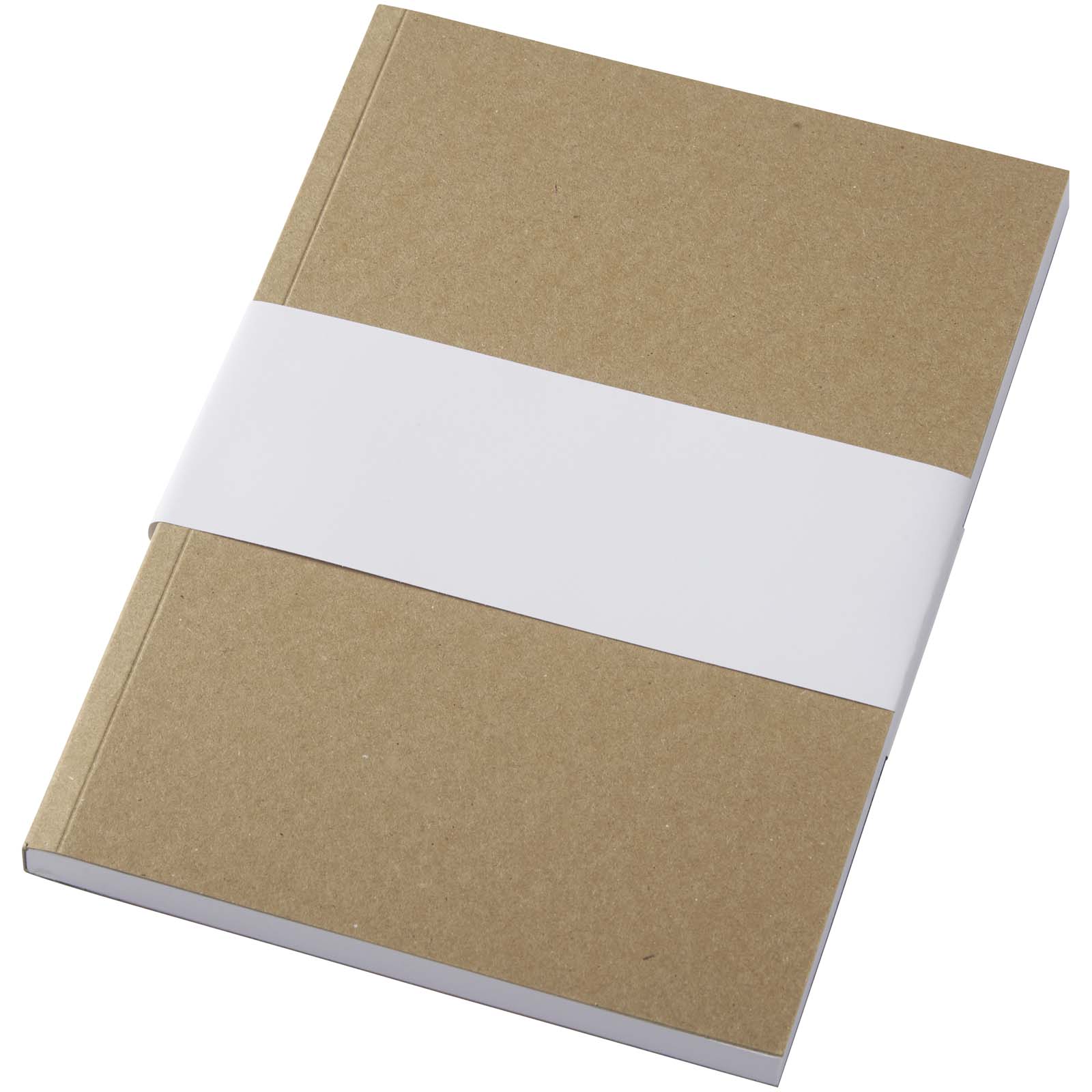 Novella Austen Kraft A5 Softcover Notizbuch aus recyceltem papier – 100 Blatt natur