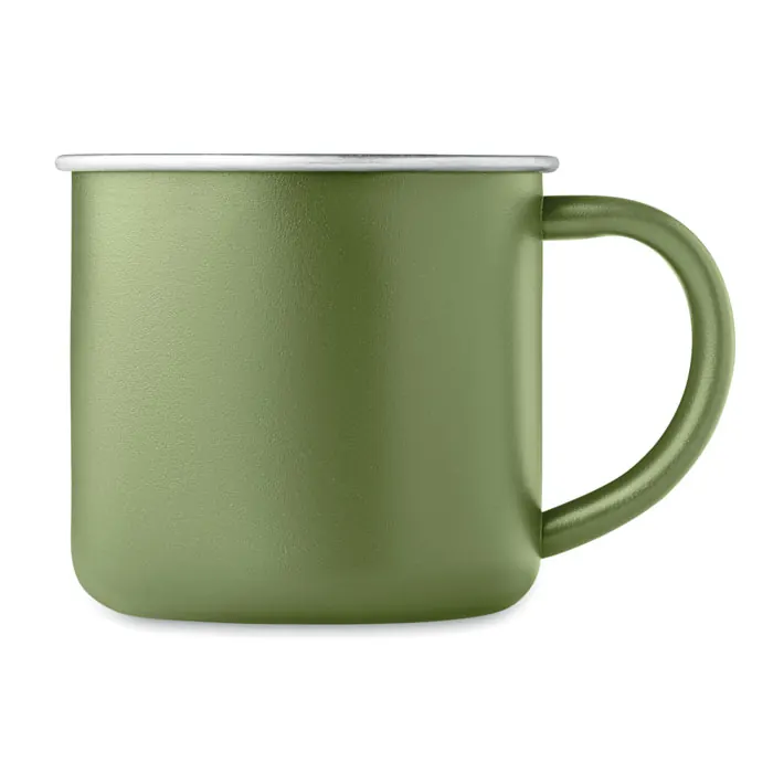 Becher recycelter Edelstahl